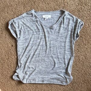 Workshop Republic Clothing Heathered Gray Short Sleeve Tee